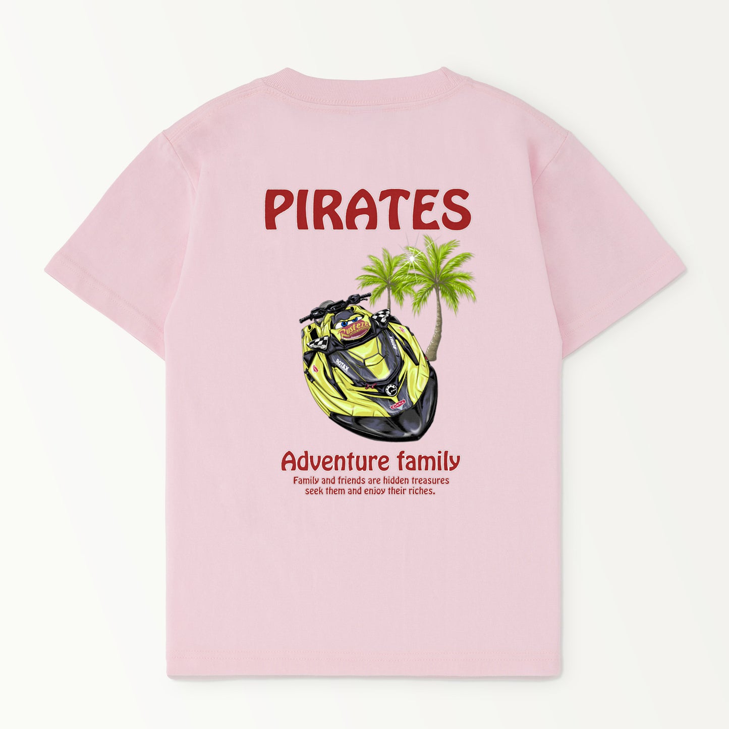 ■マシン　PIRATES様 ヤシの木 ちびっ子サイズ パステル【Custom design】