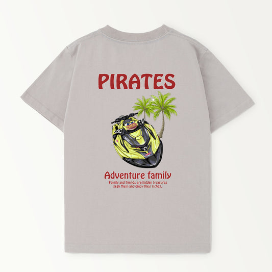 ■マシン　PIRATES様 ヤシの木 ちびっ子サイズ パステル【Custom design】