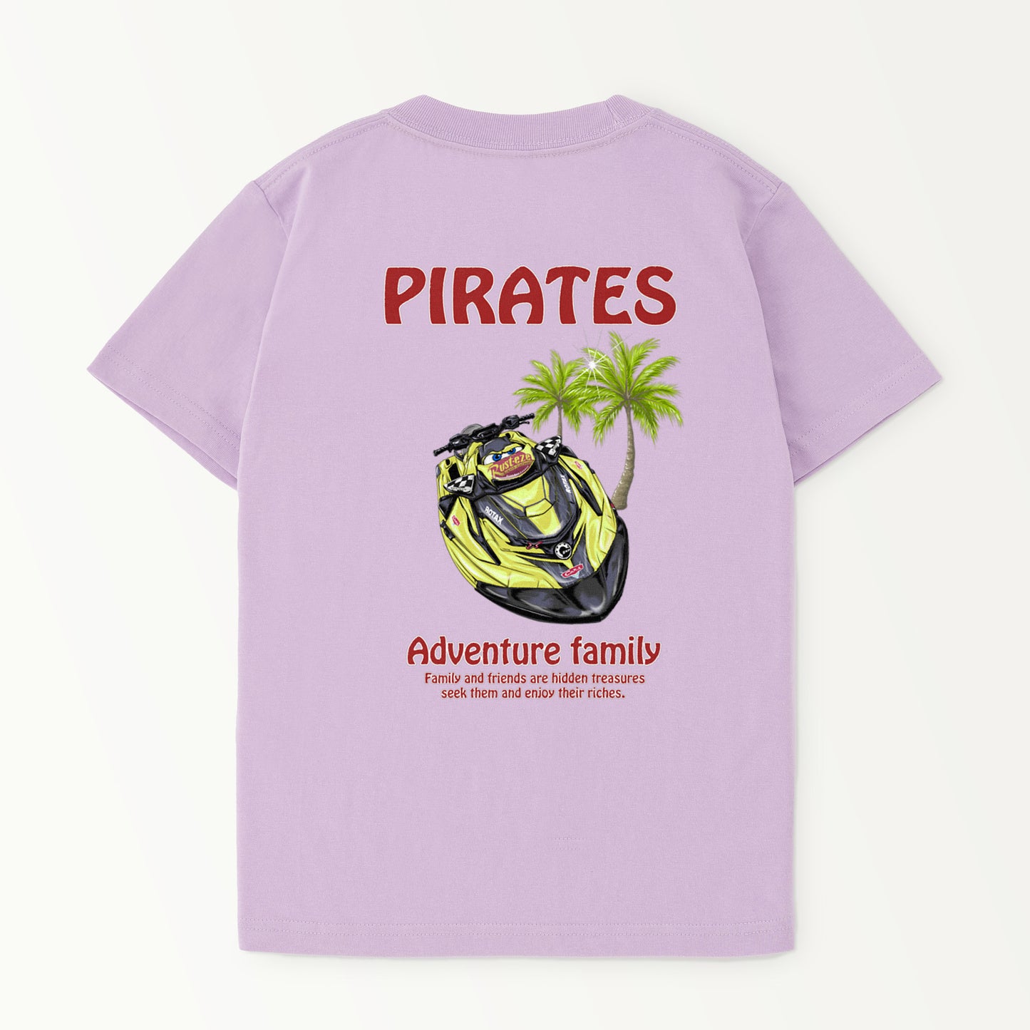 ■マシン　PIRATES様 ヤシの木 ちびっ子サイズ パステル【Custom design】