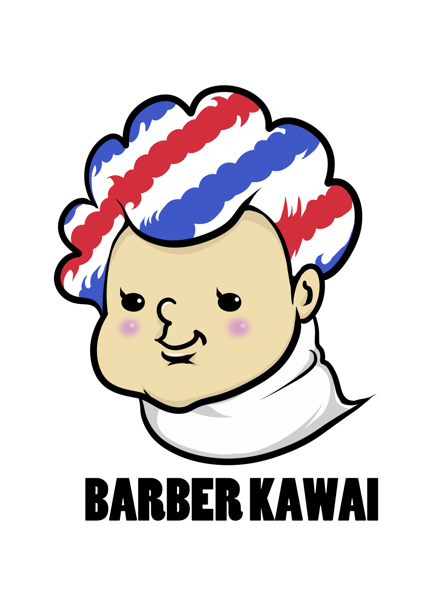 ★店舗 BARBER KAWAI様 妖精キッズ【Custom design】