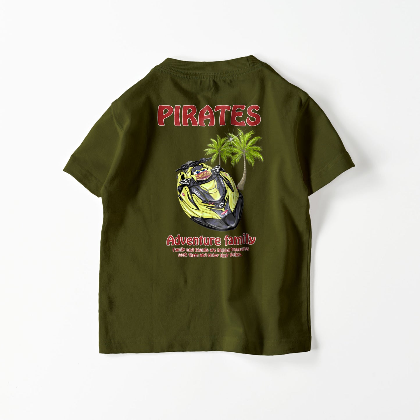 ■マシン　PIRATES様 ヤシの木 ちびっ子サイズ【Custom design】