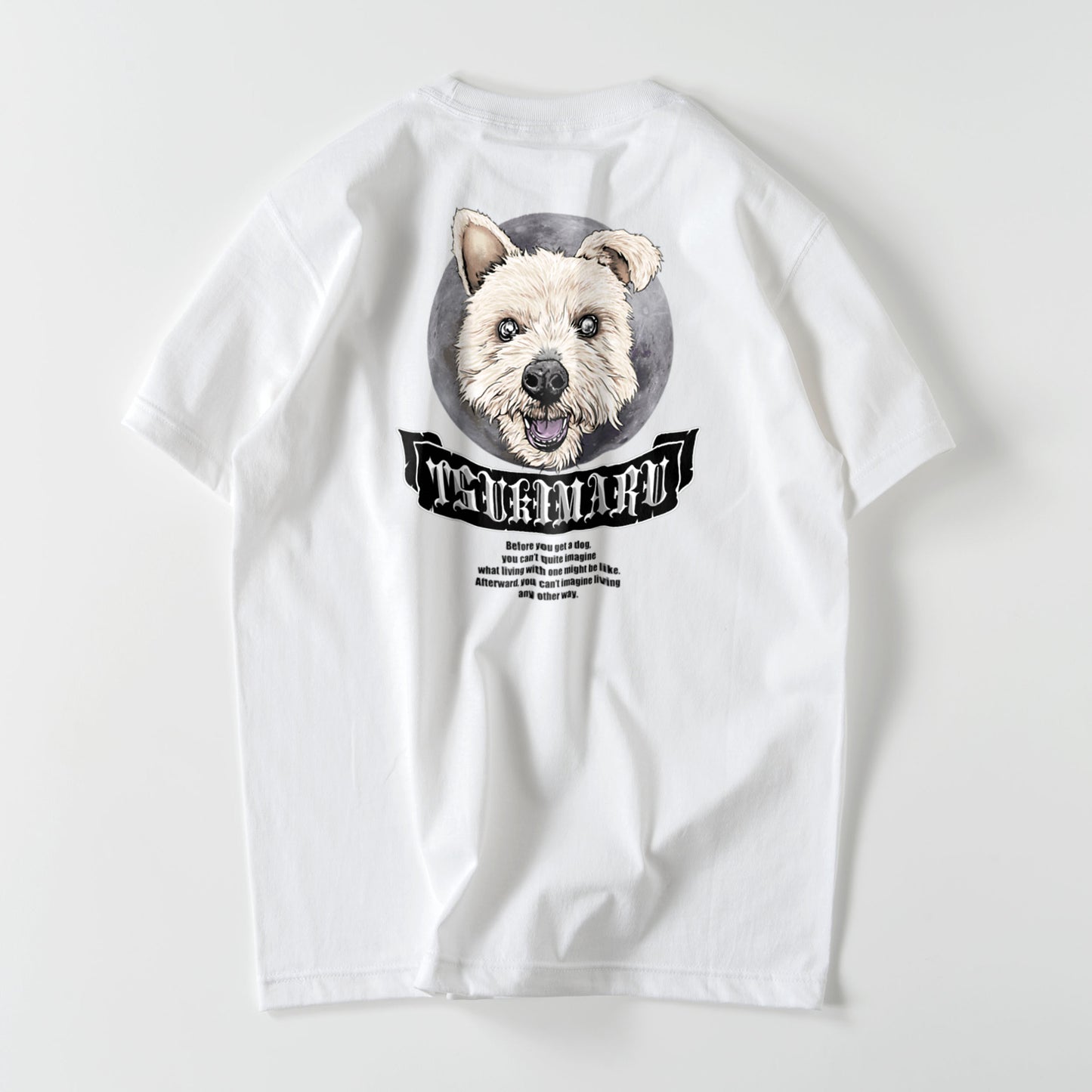 ●愛犬　月丸様 white【Custom design】