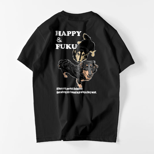 ●愛犬　HAPPY様＆FUKU様 文字白【Custom design】